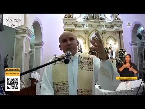 Padre de Caicó critica Bolsonaro na 1ª novena da Festa de Sant'Ana