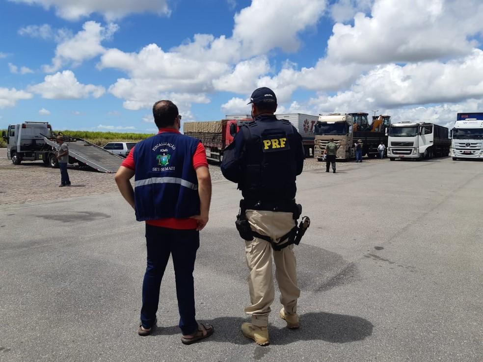 Operação de combate a sonegação fiscal apreende R$ 384 mil em mercadorias sem nota no RN