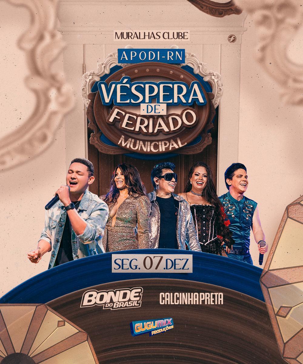 Festa da padroeira de Apodi 2020 tem Bonde do Brasil e Calcinha Preta nesta Segunda(07)