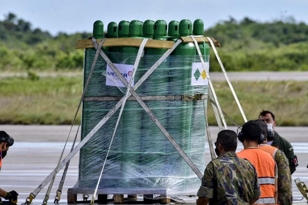 Cilindros de oxigênio começam a ser distribuídos para 50 municípios do RN