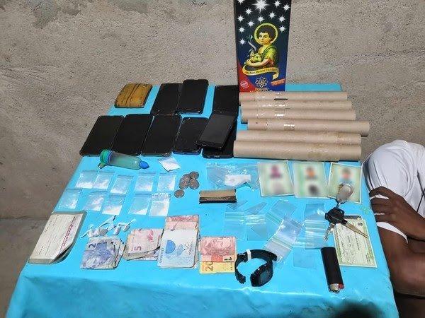 Operação integrada acaba com festas de facção no RN; 42 são detidos, armas de fogo, drogas e dinheiro apreendidos