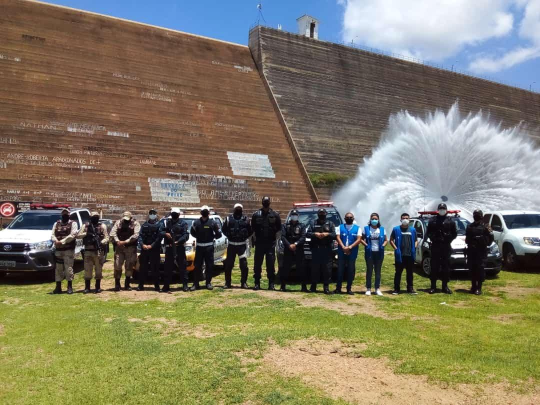 Policia Militar de Apodi faz fiscalizações no comercio da cidade no primeiro dia de decreto