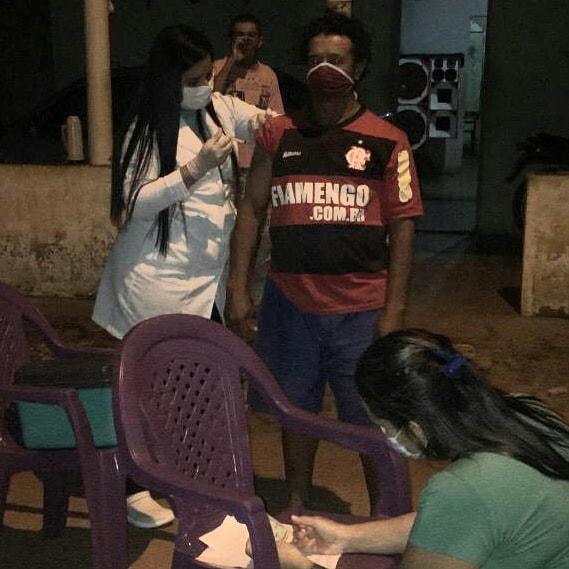 Agradecimento do Prefeito de Apodi à Secretária Municipal de Saúde durante a pandemia