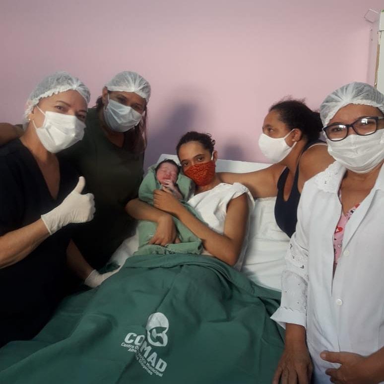 COMAD de Apodi realiza mais um parto natural nesta Quinta (22)