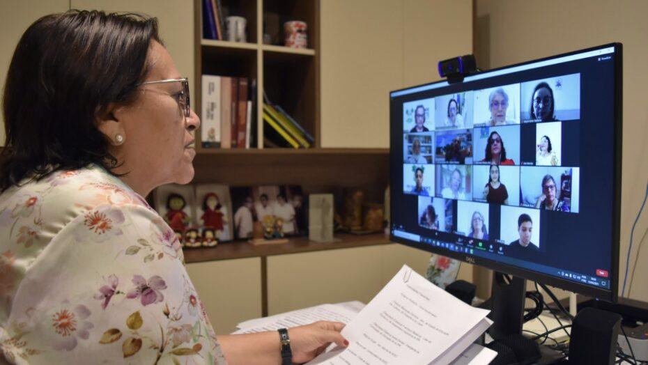 Fátima afirma que aulas presenciais retornam quando condições epidemiológicas permitirem