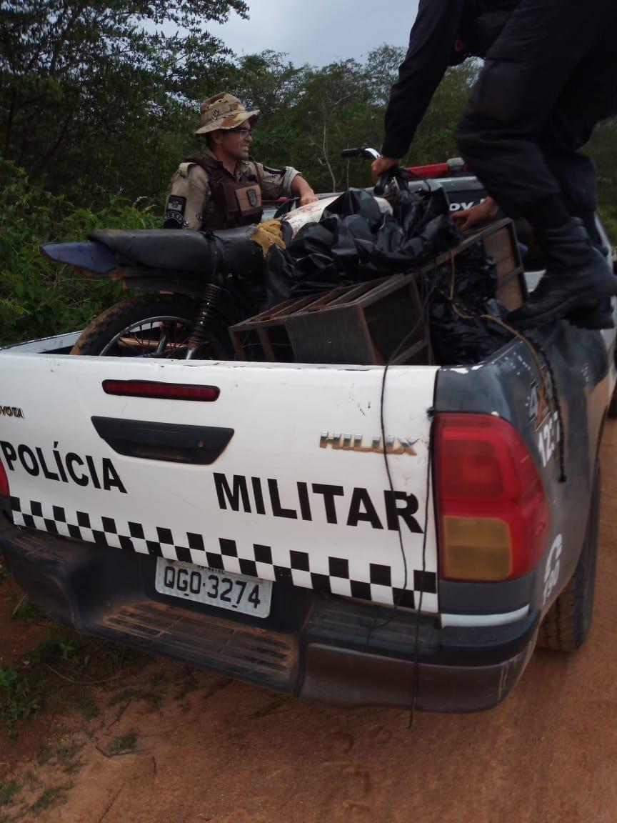 GTO de Apodi e de Caraúbas localiza esconderijo de quadrilha que vem praticando roubos na região