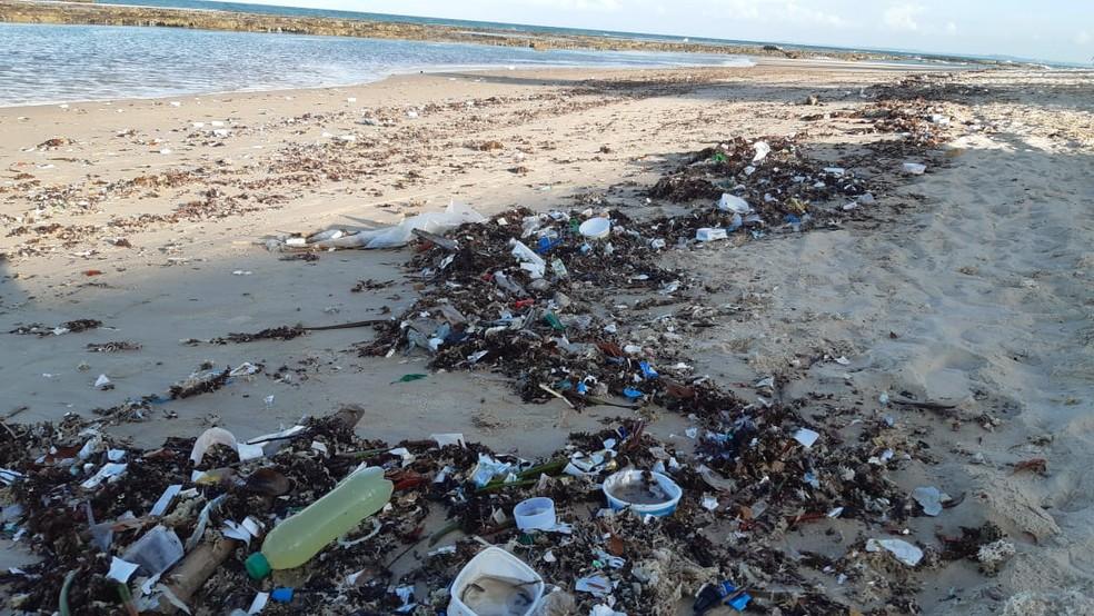 Ibama abre investigação após mais de 3,5 toneladas de lixo serem recolhidas de praias do RN