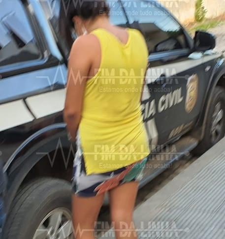 Jovem de 18 anos é presa suspeita de tráfico de droga no Bairro Dom Jaime Câmara em Mossoró RN