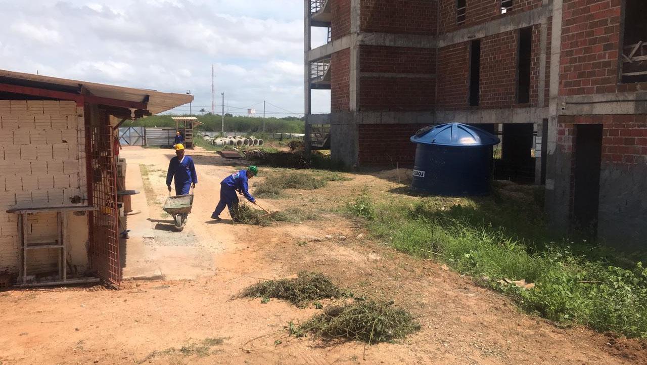 Obras do Hospital da Mulher são retomadas em Mossoró e prazo de conclusão é de 14 meses