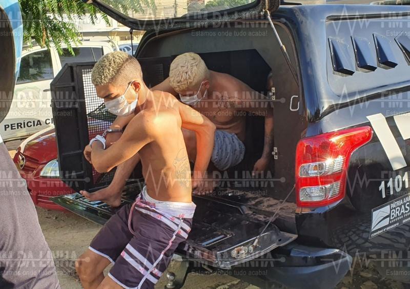 PM apreende quase 20 quilos de drogas e prende suspeitos em operação no Jardim das Palmeiras em Mossoró