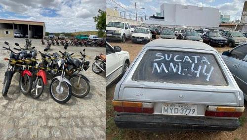 PRF realiza leilão de veículos retidos nos pátios do RN, na próxima Quarta(28)