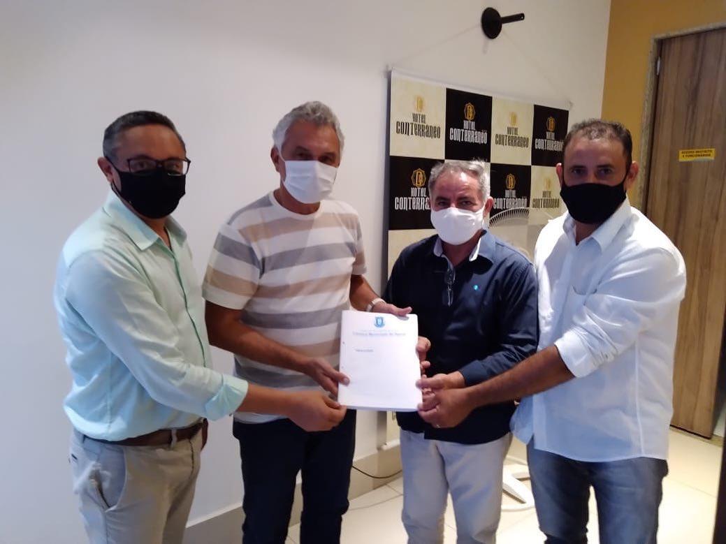 Vereadores de Apodi fizeram reunião com o Dep. Federal General Girão para reivindicar obras importantes para o município