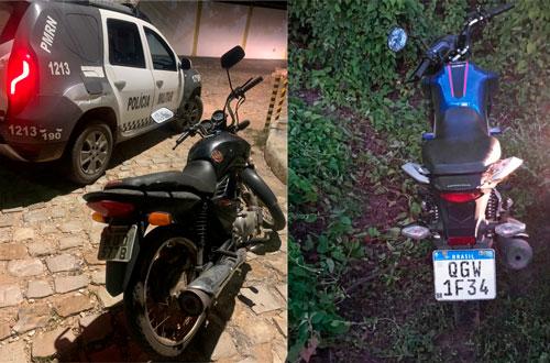 Após denúncia Polícia Militar recupera duas motos roubadas em Mossoró