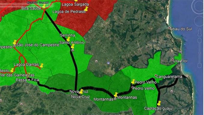 Construção de nova adutora beneficiará 500 mil pessoas no Estado