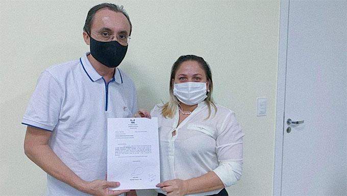 Grossos recebe emenda do Deputado Souza para reforma de Praça e ações de combate a Covid-19