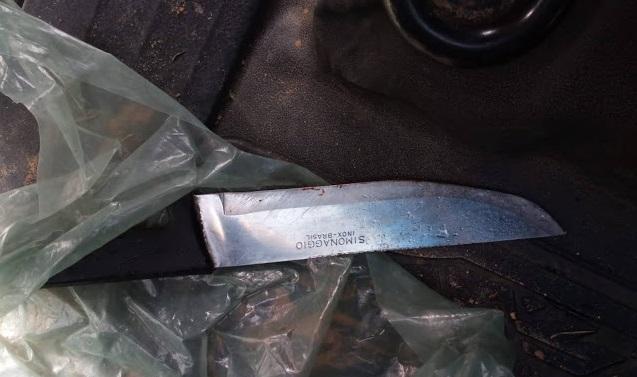 Homem é preso após tentar matar mulher com 5 cutíladas de faca peixeira em Apodi