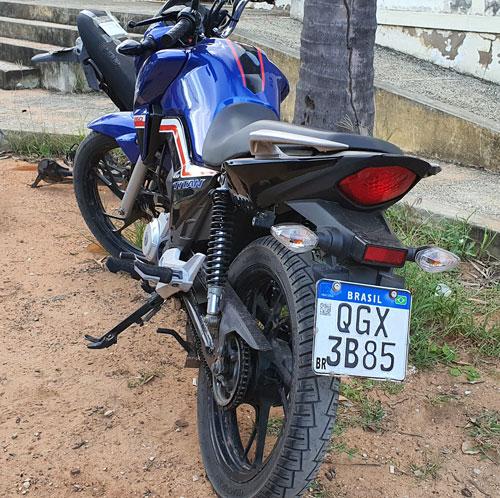Moto roubada em São Gonçalo do Amarante é recuperada pela Polícia Rodoviária Federal em Mossoró