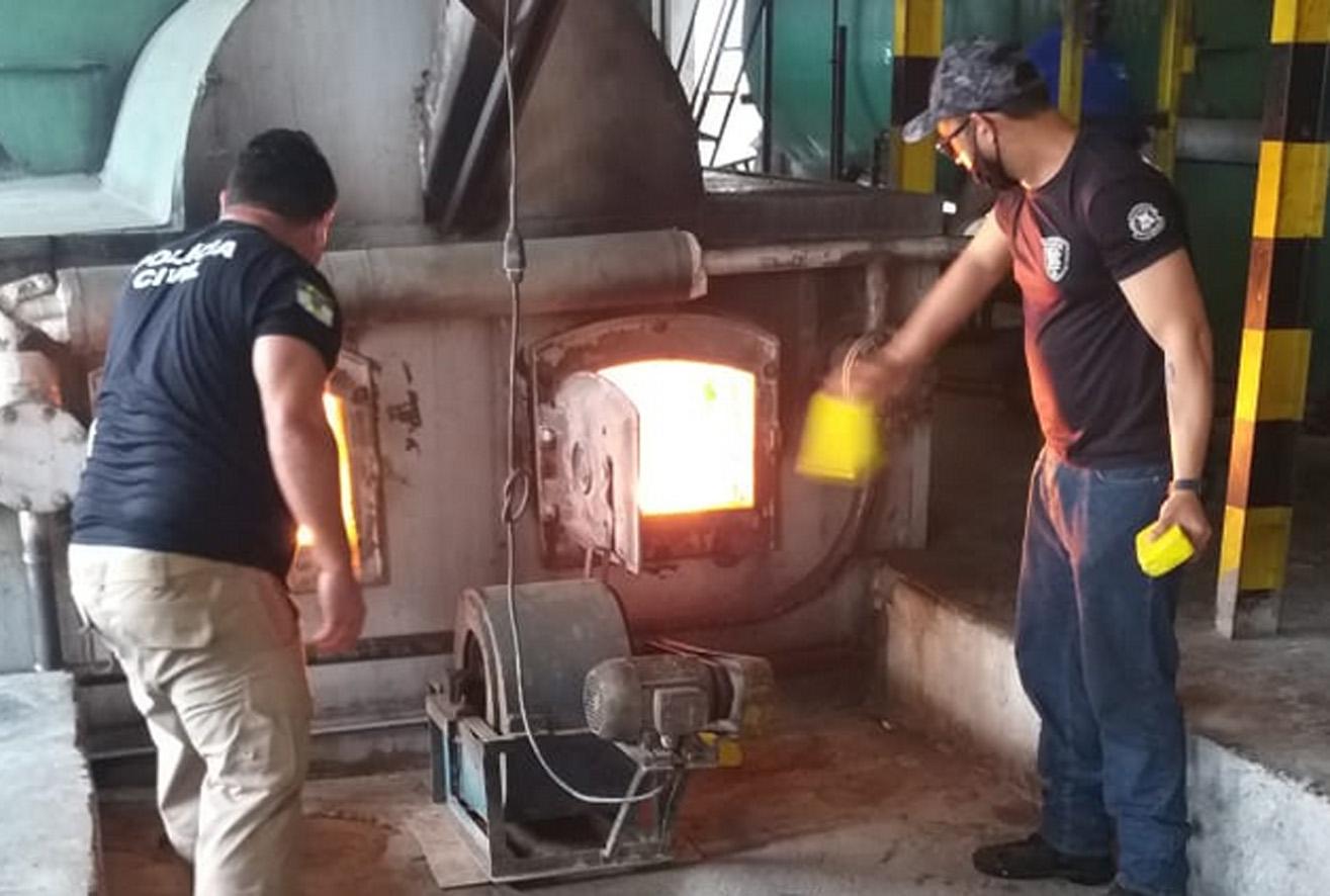 Polícia Civil incinera mais de 600 quilos de drogas em Mossoró