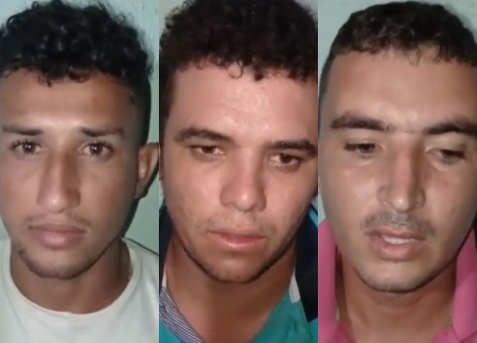 Suspeitos de envolvimento com roubo de gado são presos pela PM na zona rural de Campo Grande na região Oeste Potiguar