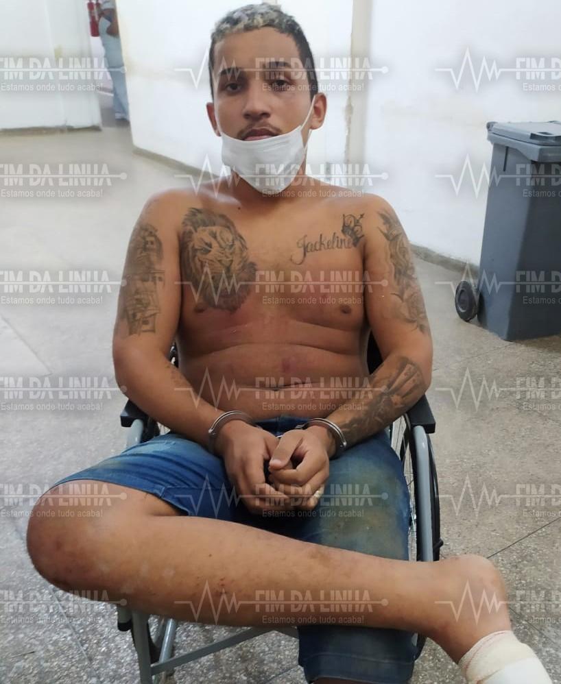 Homem com mandado de prisão por homicídio é baleado e preso durante operação da DEFUR em Mossoró