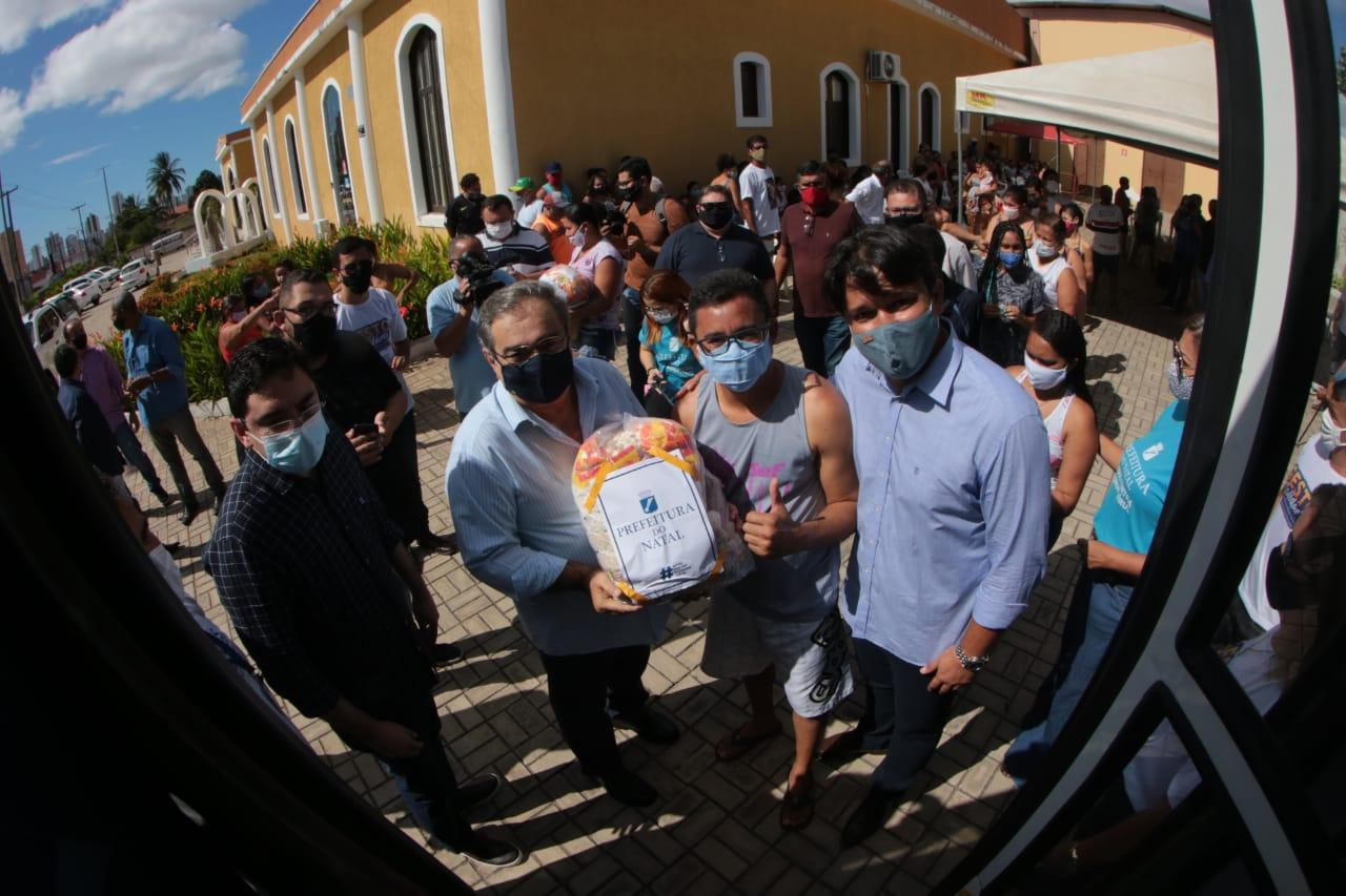 Prefeitura de Natal atinge marca de 212 mil cestas básicas distribuídas na pandemia
