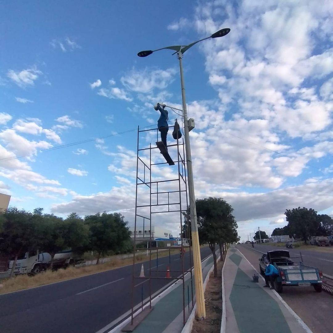 CDL realiza manutenção do sistema de monitoramento por câmeras da cidade de Apodi