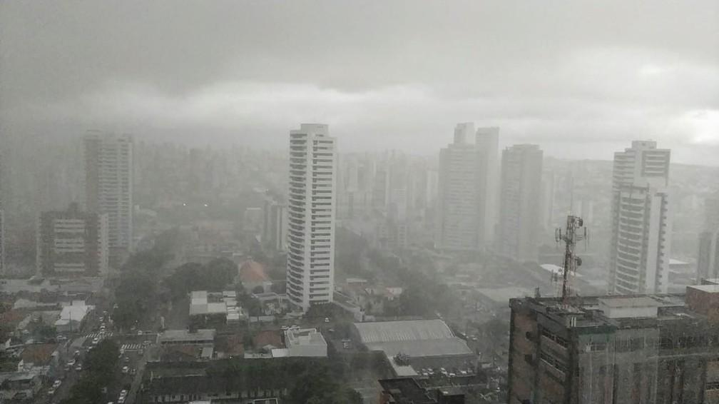 Inmet emite alerta de acumulado de chuvas para 57 cidades do RN
