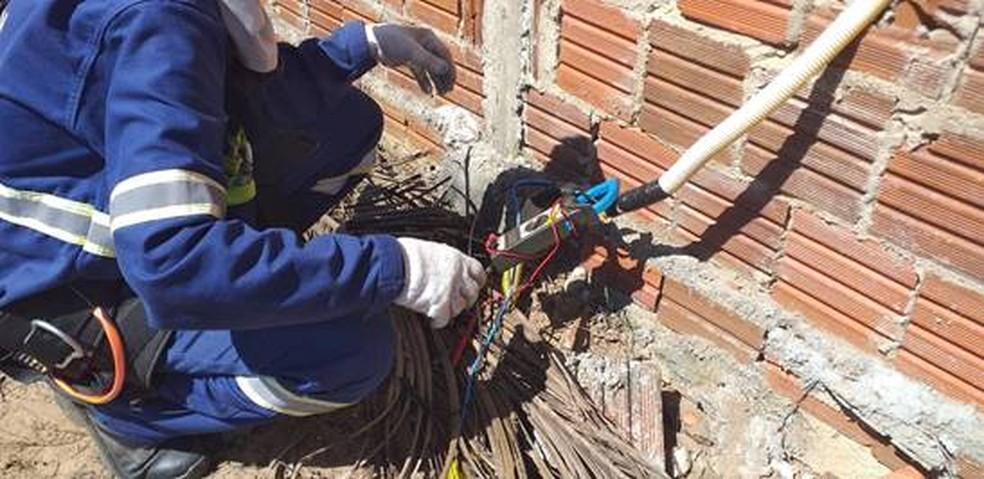 Operação contra ligações clandestinas 'recupera' energia suficiente para abastecer São Gonçalo do Amarante por um mês