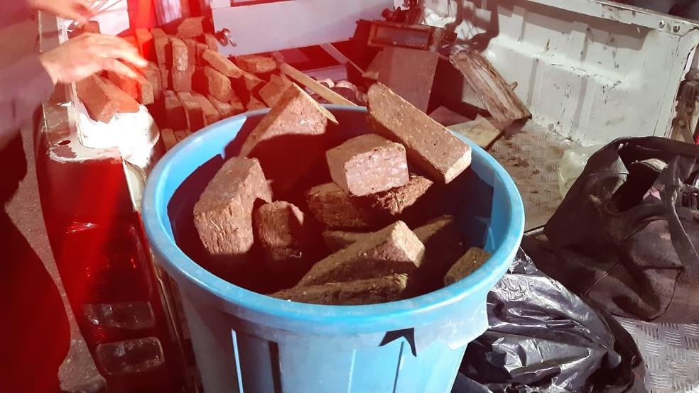 Polícia apreende 180 quilos de drogas, fuzil e outras armas dentro de casa na Grande Natal