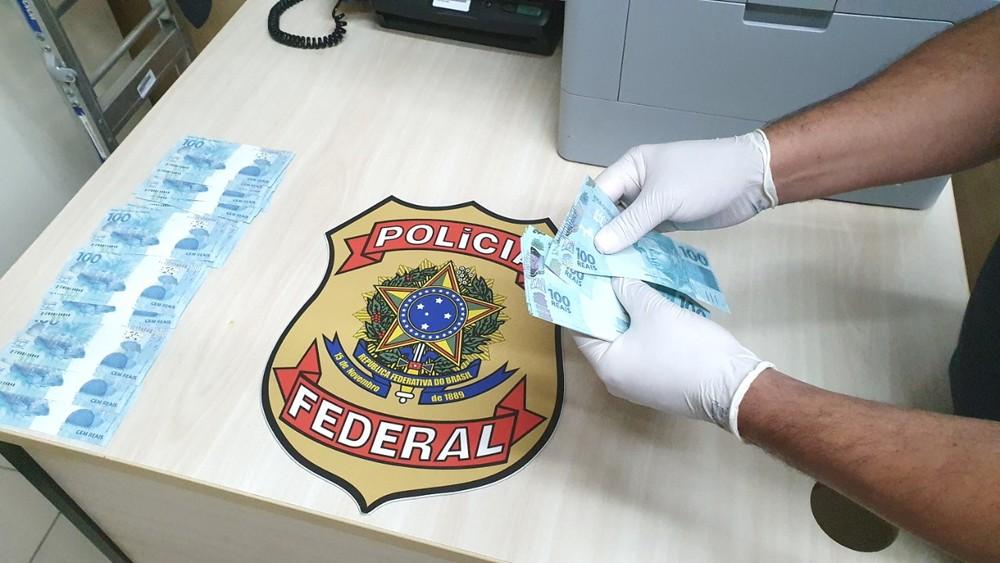Polícia Federal prende suspeito de receber R$ 5 mil em cédulas falsas pelos Correios no interior do RN