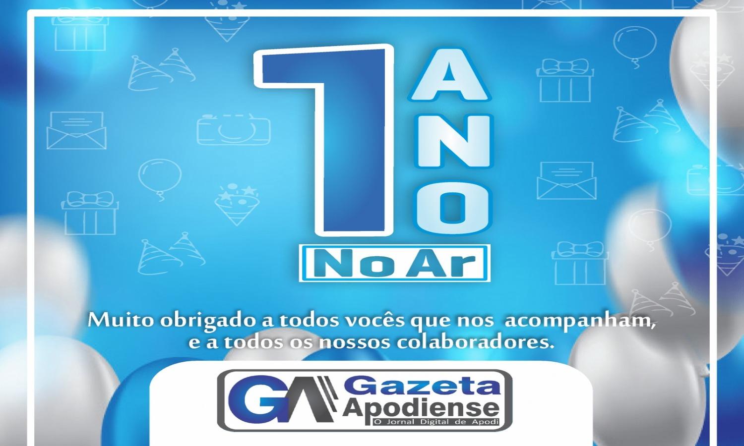 Portal Gazeta Apodiense completa um ano no ar com muita informação