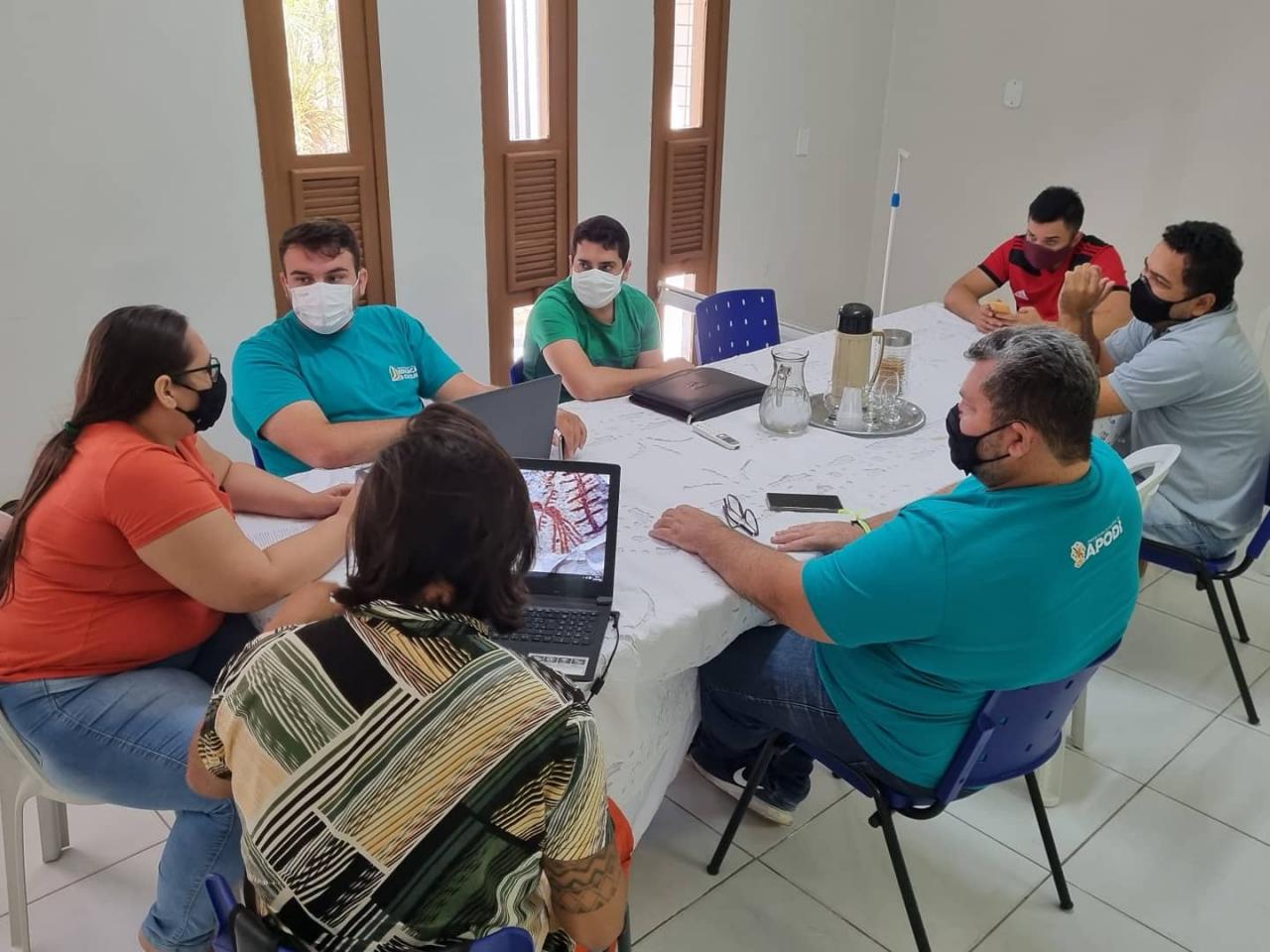 Prefeito de Apodi faz reunião com equipes de secretarias sobre os recursos da lei Aldir Blanc