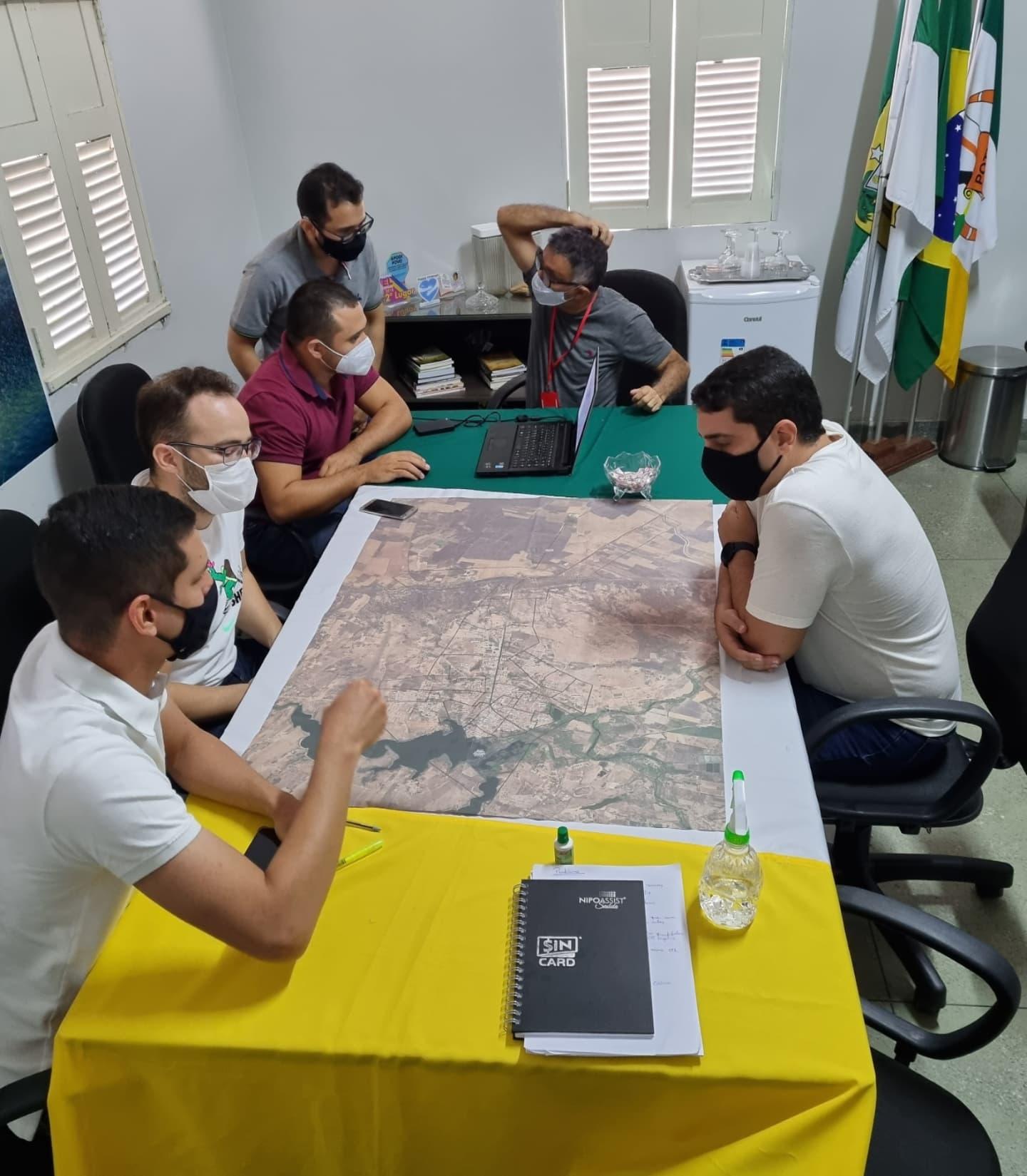 Prefeitura de Apodi realiza delimitações dos bairros e quantitativo de imóveis na cidade