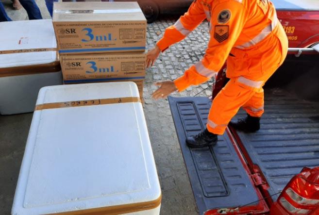 Secretaria de Saúde do RN acelera a distribuição de novos lotes de vacinas aos municípios