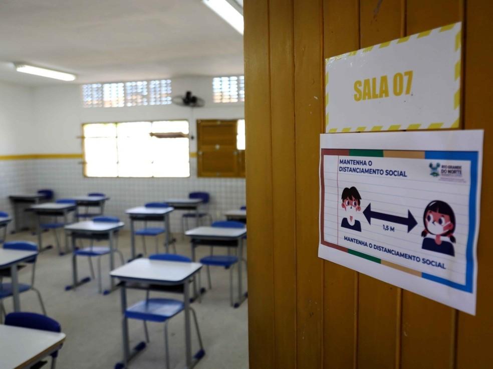 Sindicato recorre à Justiça contra volta às aulas presenciais no RN