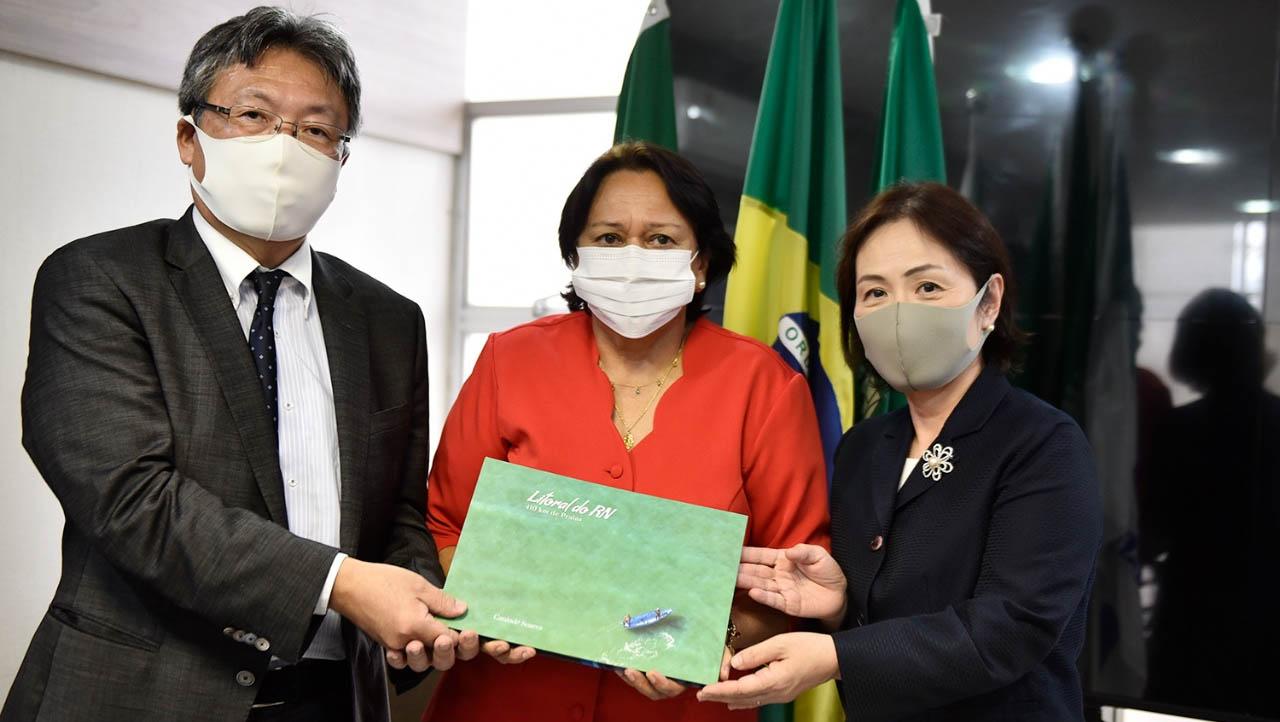 Em visita à governadora, cônsul afirma que empresa japonesa tem projetos para Mossoró
