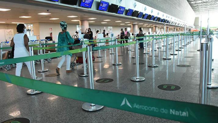Governo do RN vai realizar testes de Covid em passageiros que desembarcarem no aeroporto de Natal