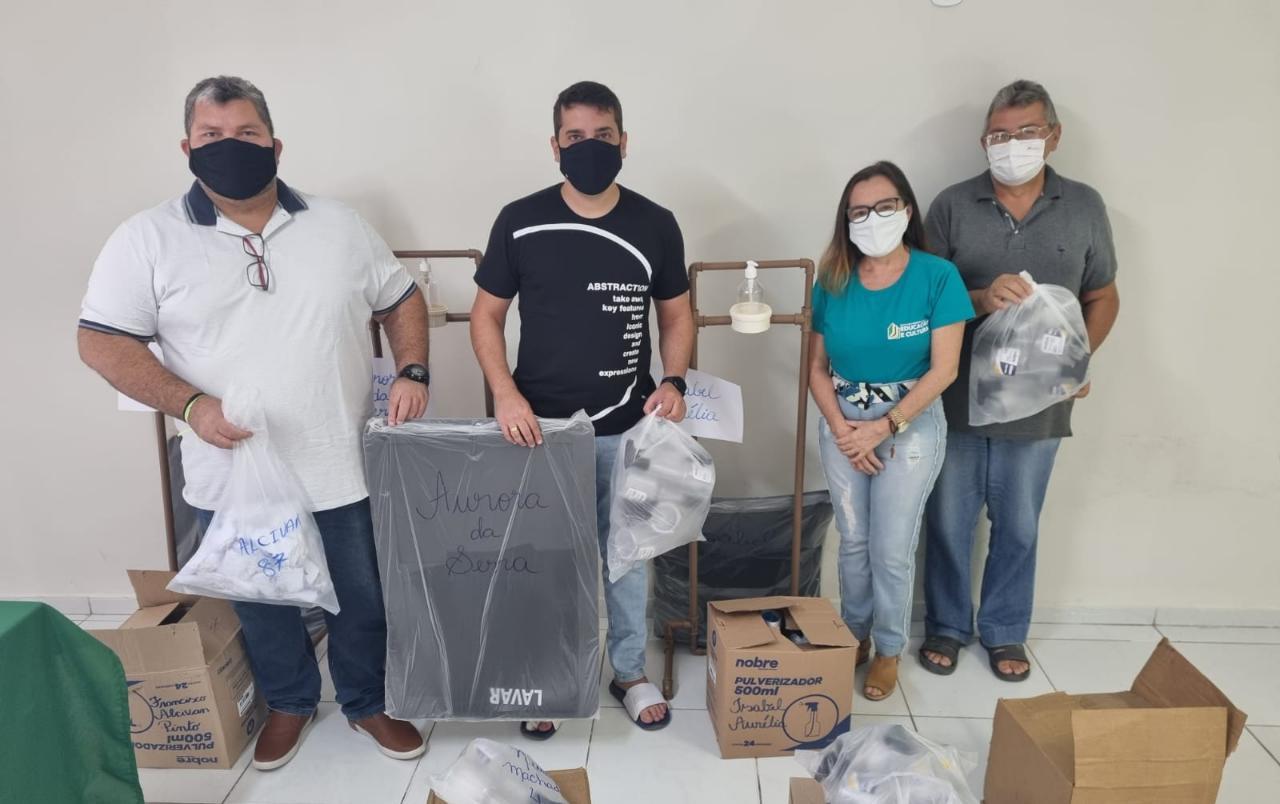 Apodi recebe EPIs contra o coronavírus destinados às escolas municipais