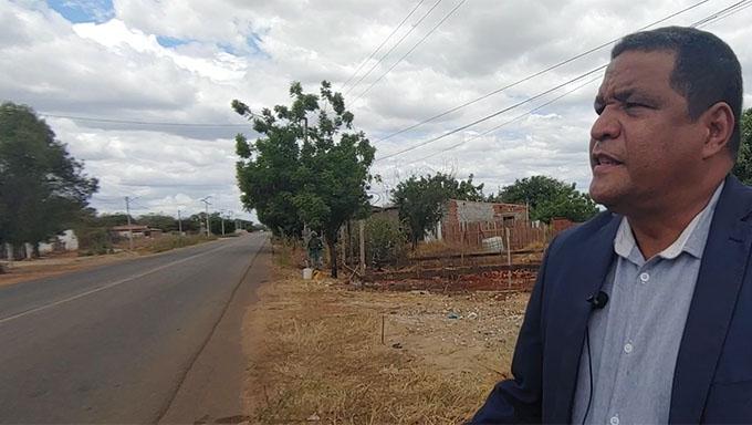 Perigo às margens da RN 015 e da BR 405 em Mossoró-RN