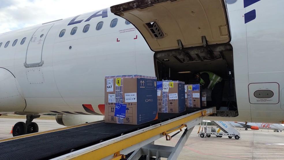 Rio Grande do Norte recebe novo lote de vacina contra Covid