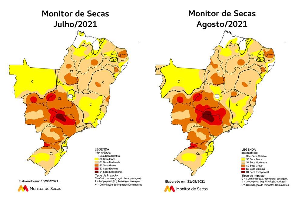 Área com seca grave sobe de 38% para 52% do RN; estado tem pior situação do Nordeste