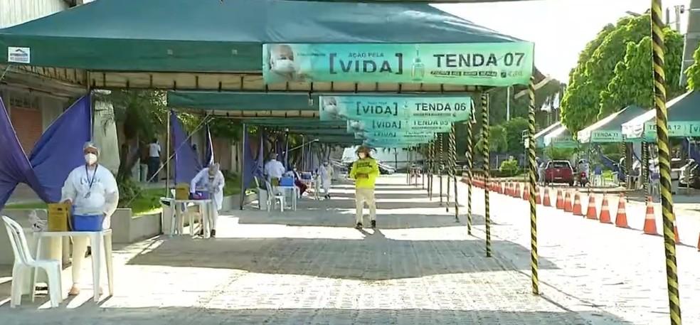 Drive-thru de vacinação no Sesi será desativado a partir de sábado (2) em Natal