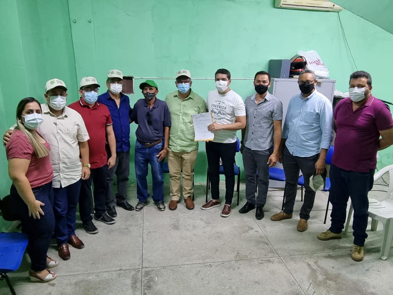 Prefeitura de Apodi solicitaou mais parcerias para Apodi ao Presidente do SENAR José Vieira nesta Sexta(03)