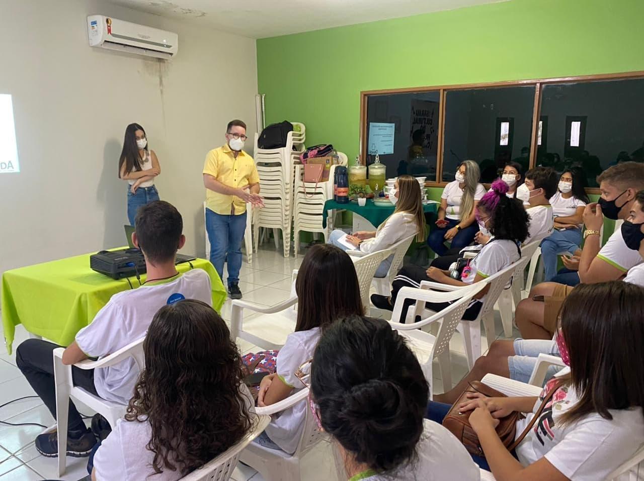 Projeto Ciranda, realizou o I Sarau Cultural com o tema: “Autoprojeção: O caminho para meu futuro” nesta Quarta(08) em Apodi