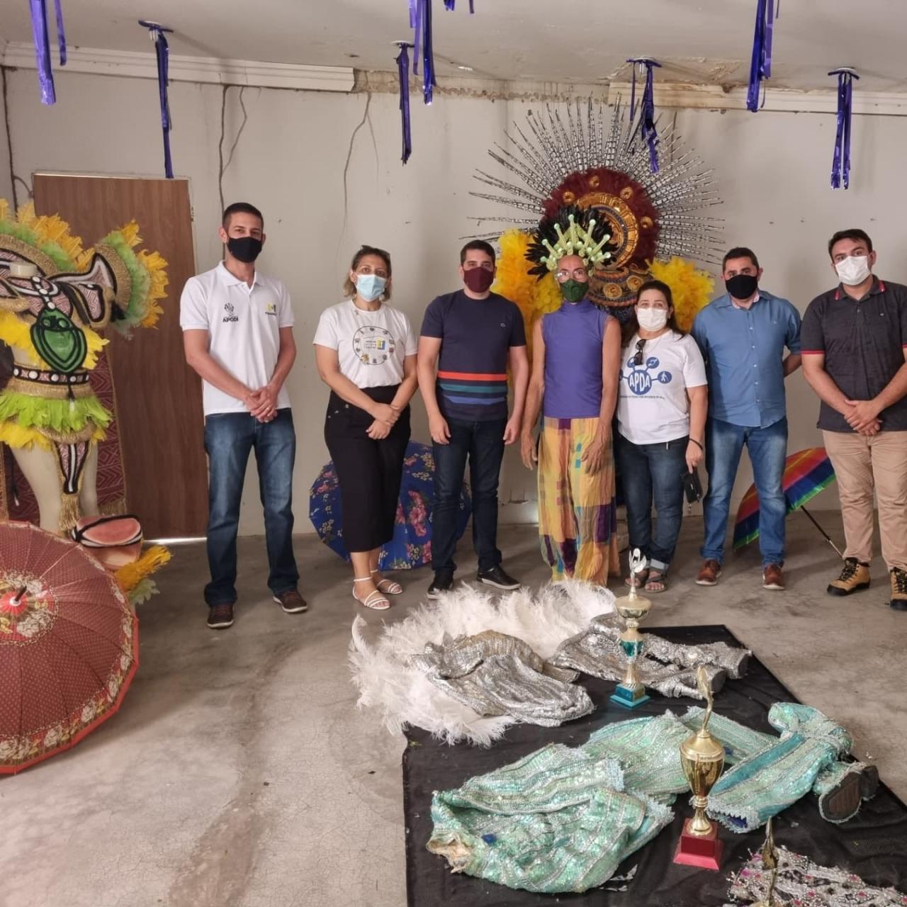 Artista Carnavalesco de Apodi, Zé Mulher realiza exposição do seu projeto nesta Quinta(14)