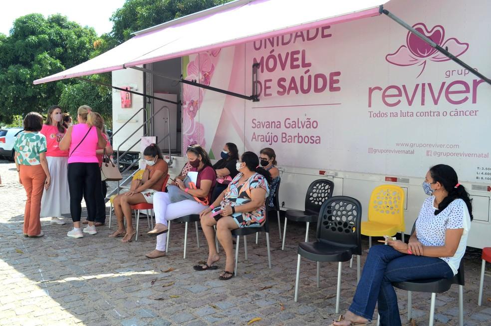 Centro Administrativo em Natal recebe mutirão gratuito de mamografias até quarta-feira (20)