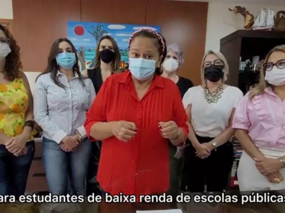 Fátima diz que o Governo do RN vai cumprir lei e distribuir absorvente