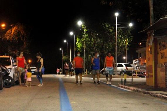 Prefeitura do Natal entrega iluminação moderna da Alameda Antônio Basílio