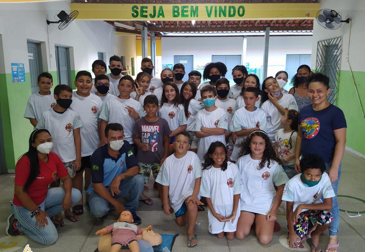 Core Resgate realiza projeto de primeiros socorros para as crianças de Apodi