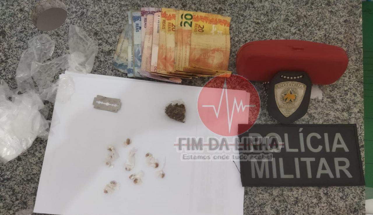 Genro e Sogra suspeitos de tráfico de drogas são presos em operação conjunta das Polícias Civil e Militar em Baraúna